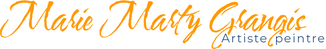 Logo Marie Marty Grangis Artiste peintre Art therapeute